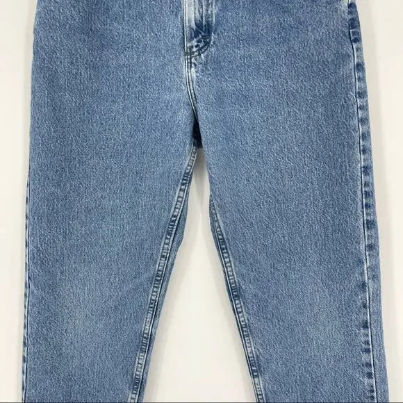 RARE Upside Down Label Vintage Lee Mom 90s Jeans 24" Waist - Picture 10 of 16